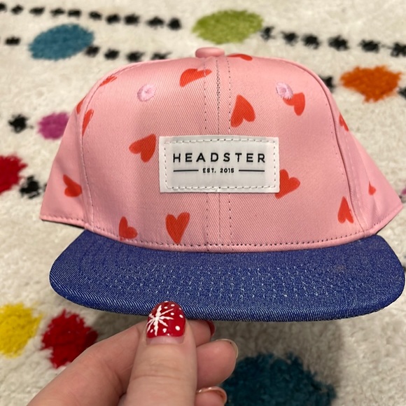 Other - Heart headster hat